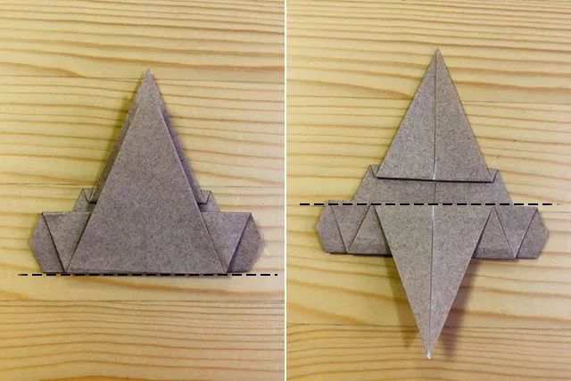 适合小孩子的折纸恐龙教程：简单折纸立体霸王龙(步骤图解)