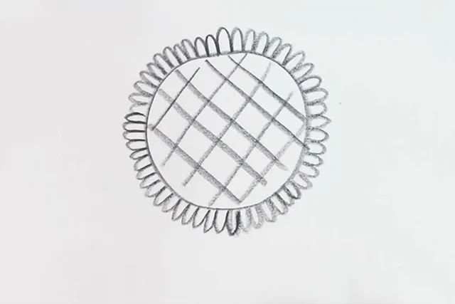 幼儿向日葵图片简笔画简单