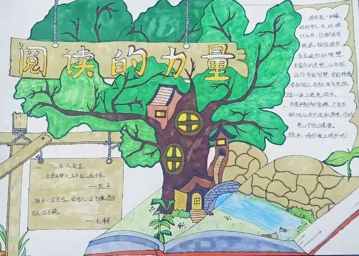 读书节手抄报图片简单