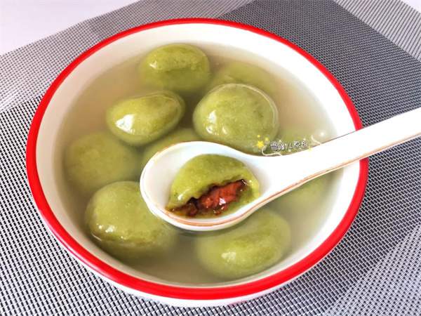 巧克力果仁汤圆