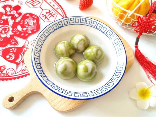 枣泥果仁馅汤圆