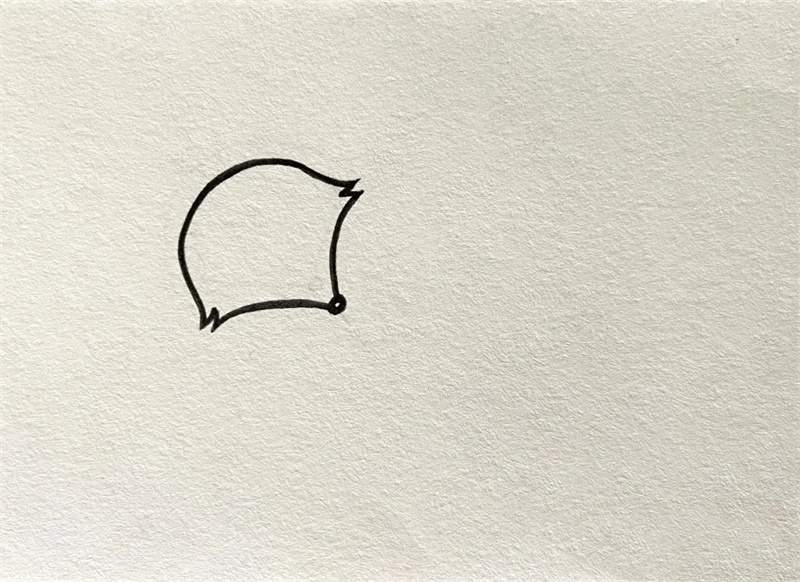 爱睡觉的狐狸简笔画图片教程简单又漂亮