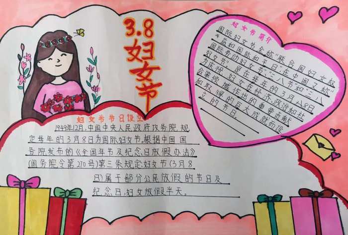 三八妇女节手抄报图片及内容优秀