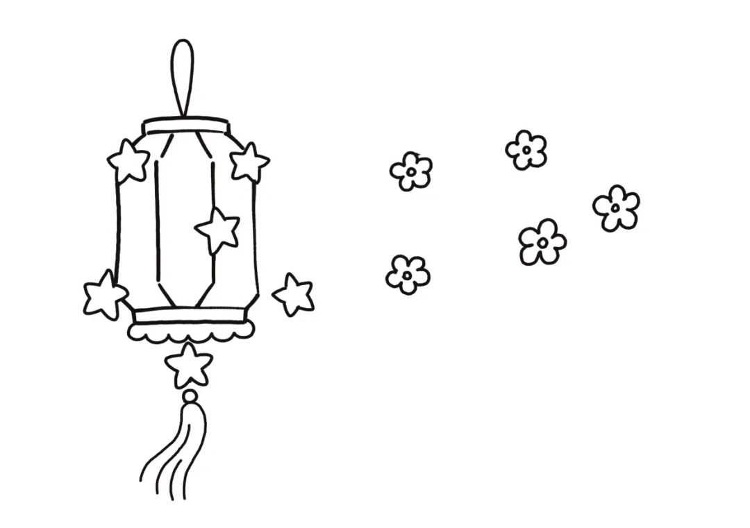 元宵节灯笼简笔画怎么画简单又好看
