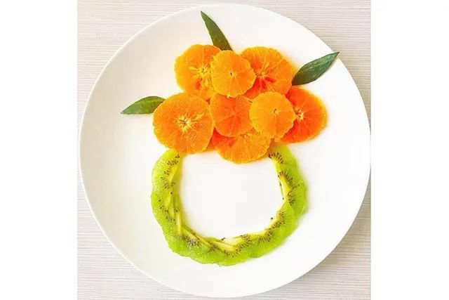 简单亲子水果拼盘做法图片简单好看