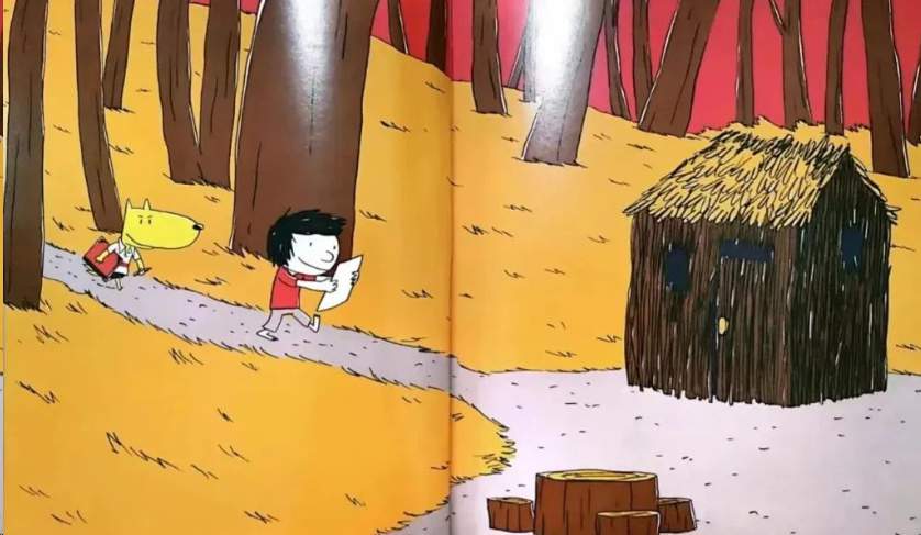 儿童绘本故事《一只聪明的笨狼》