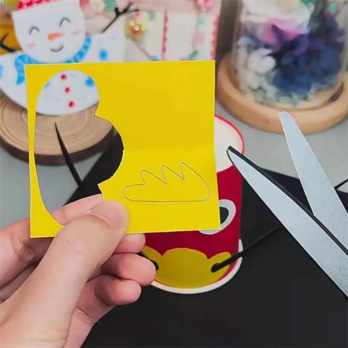 龙年一次性纸杯手工制作龙头