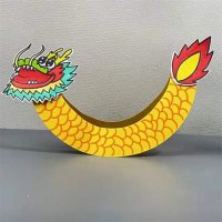 卡纸手工制作龙