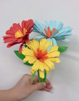 三八妇女节手工制作一束鲜花