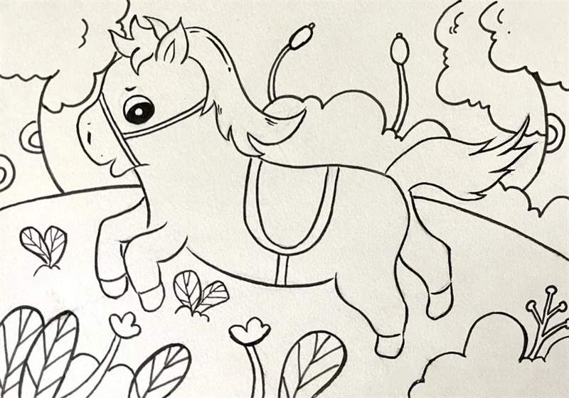 十二生肖简笔画线稿大集合