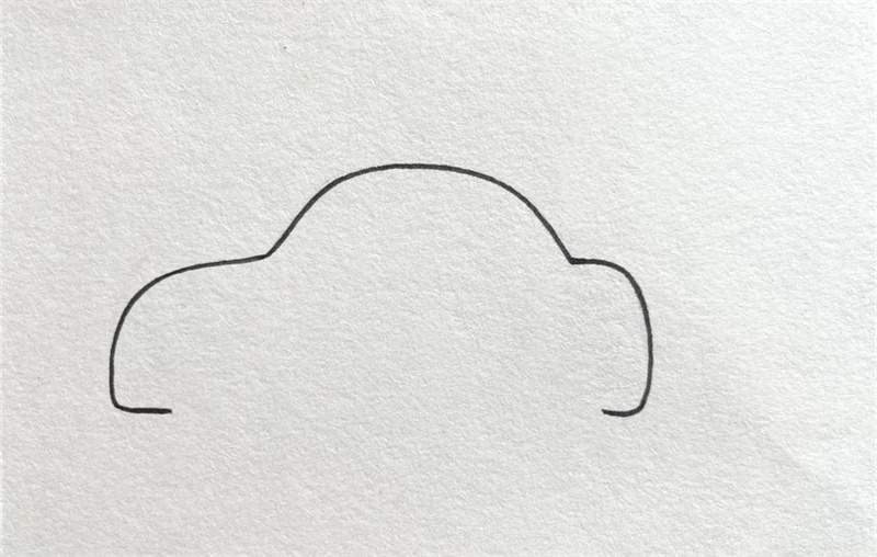 小汽车简笔画怎么画简单又漂亮