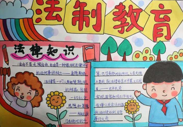 小学预防校园欺凌手抄报图片