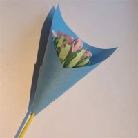 五分钟做一束手工花超级简单