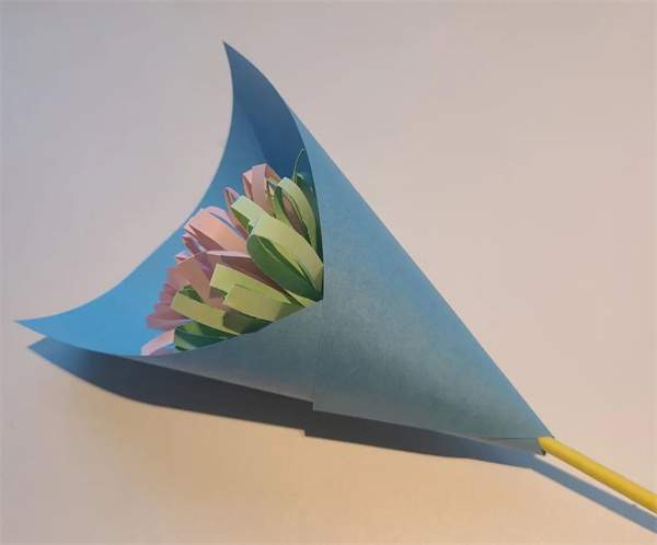 五分钟做一束手工花超级简单