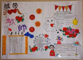 尊师重教教师节主题手抄报图片及内容（精选1