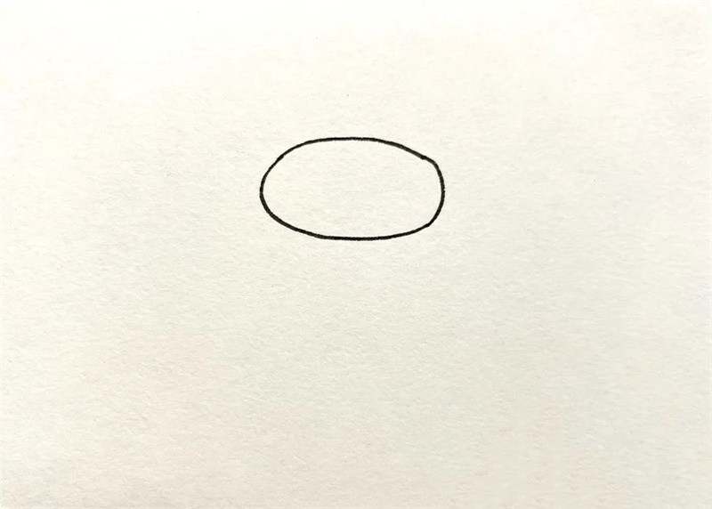 生机勃勃的树桩简笔画图片教程