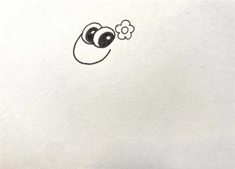 可爱的小蛇的简笔画图片教程