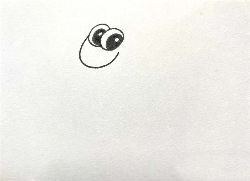 可爱的小蛇的简笔画图片教程