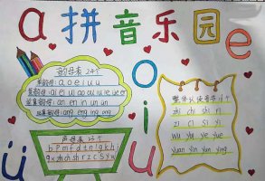 一年级语文拼音手抄报图片及内容（精选5张）