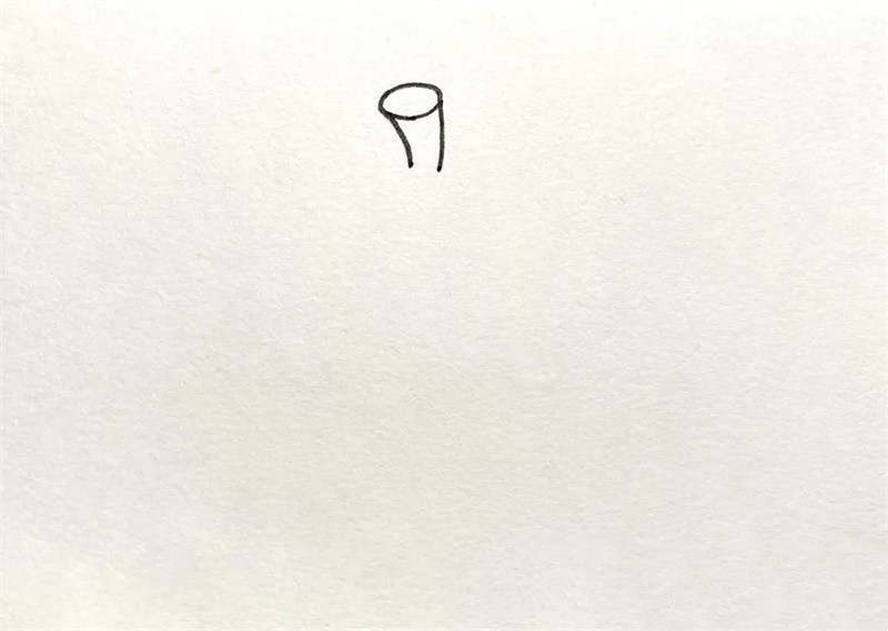 甜甜的山竹简笔画图片教程