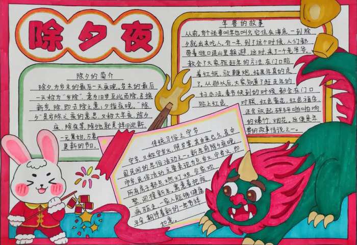 小学中国的传统节日手抄报图片