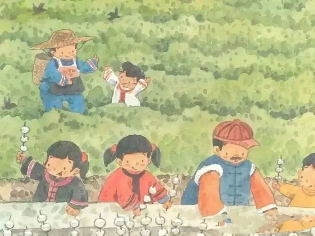 二十四节气旅行绘本《春分采春茶》