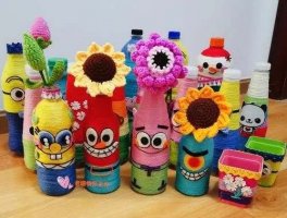 幼儿园中班美术《百变花瓶》优质教案