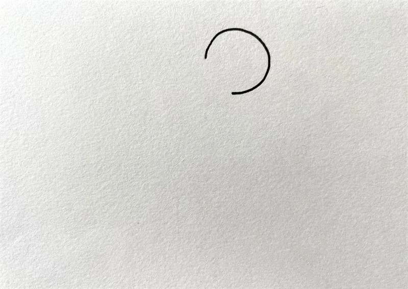 贪吃的小老鼠简笔画图片教程