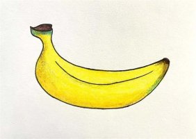 一根香蕉简笔画图片教程简单