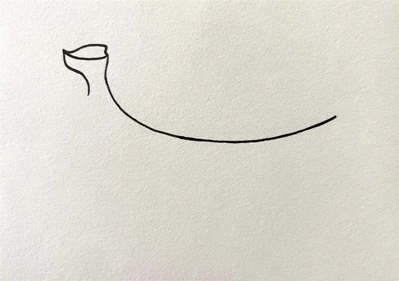 一根香蕉简笔画图片教程简单