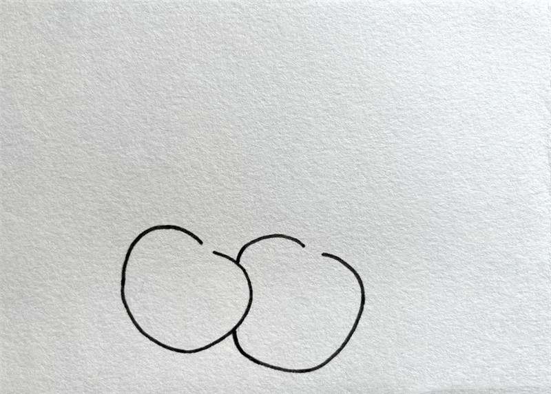 樱桃简笔画图片教程简单