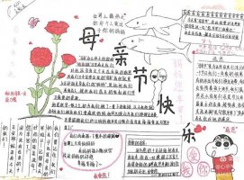 母亲节手抄报图片及文字内容（精选10张）