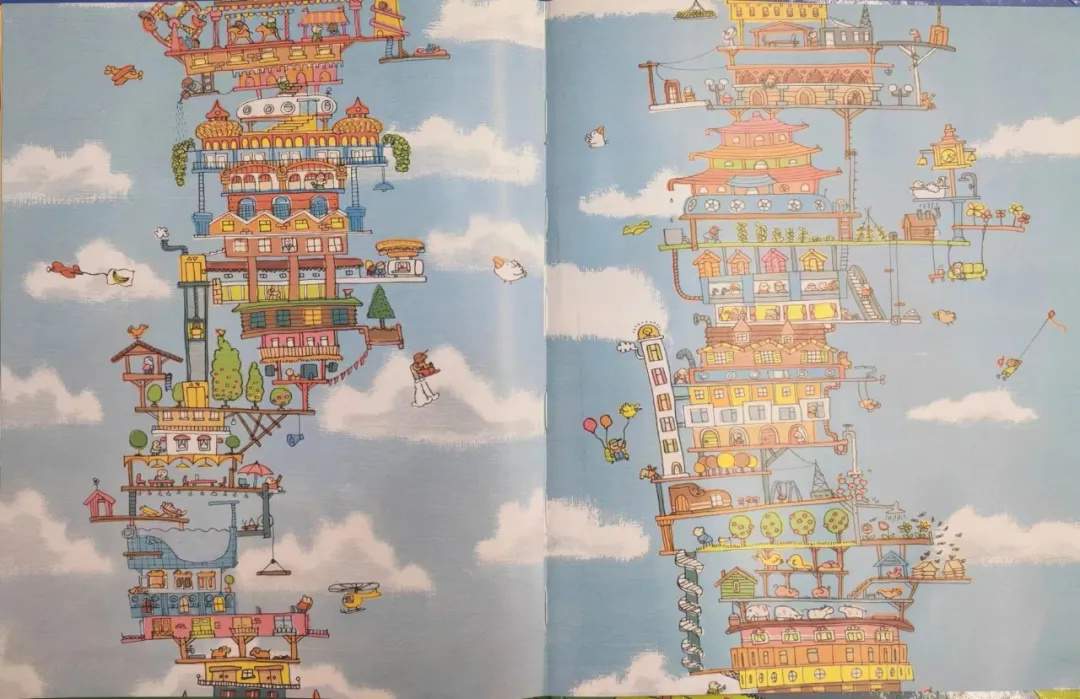 想象力绘本故事《100层的巴士》