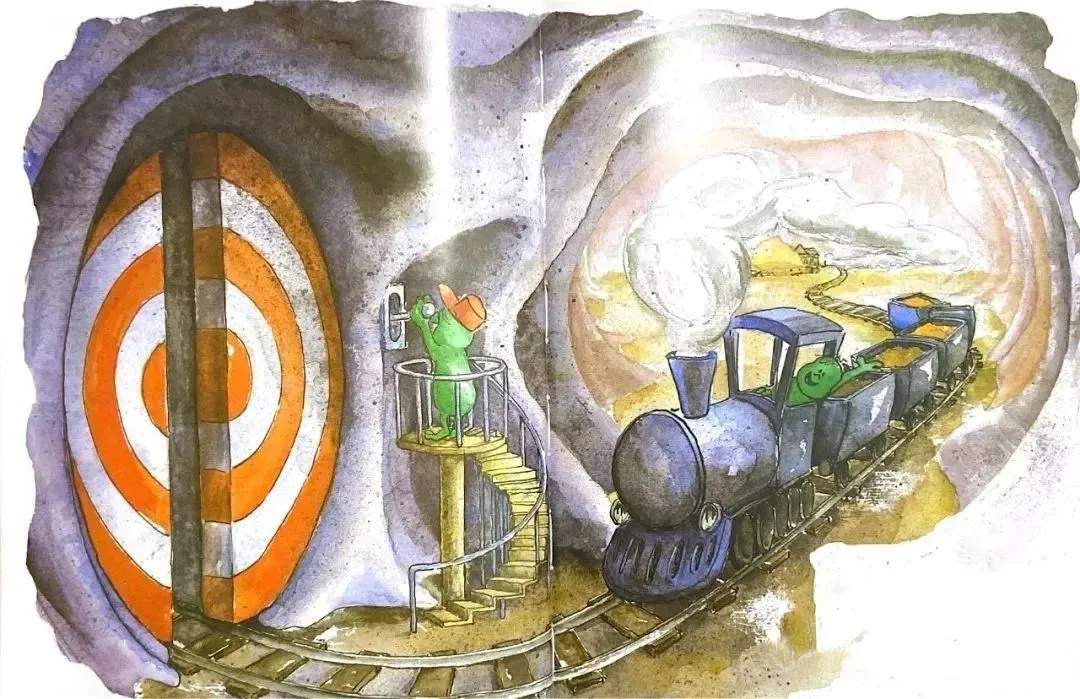 儿童绘本故事《肚子里有个火车站》养成健康的饮食习惯