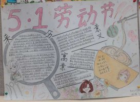 五一劳动节手抄报图片简单好画（精选11张）