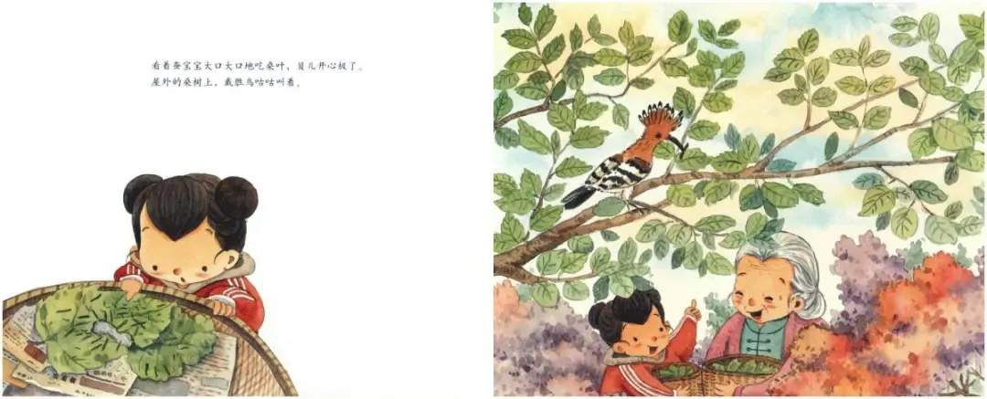 二十四节气旅行绘本《谷雨养蚕忙》