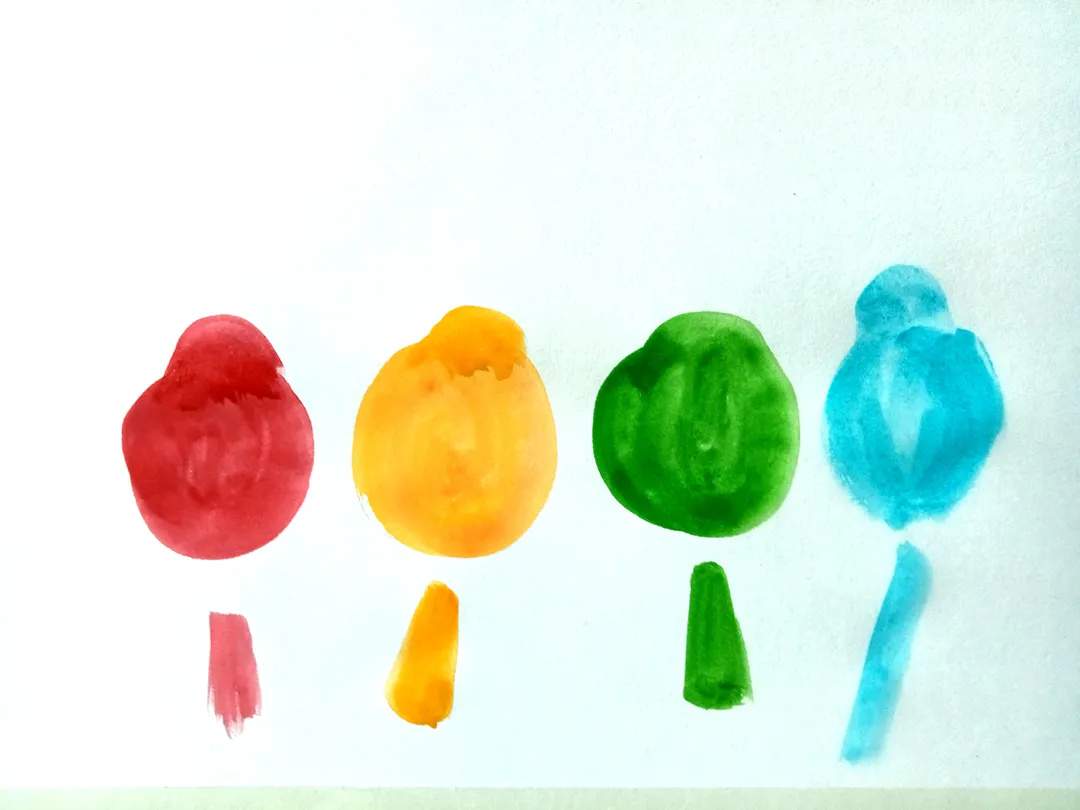 少儿美术课程《鸟语花香》