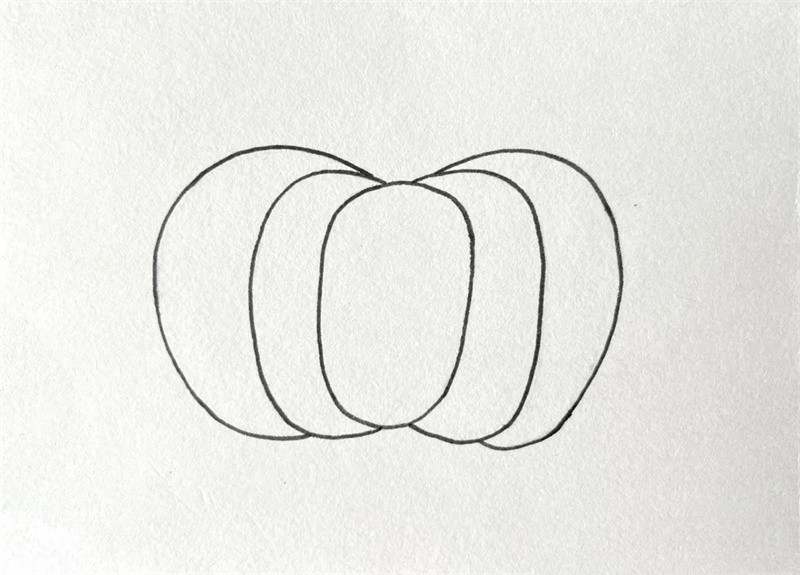 大南瓜简笔画图片教程简单