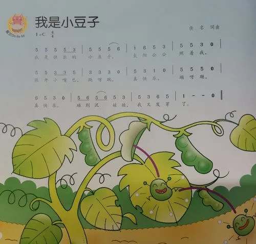 幼儿园小班音乐优质课《我是小豆子》教案含反思