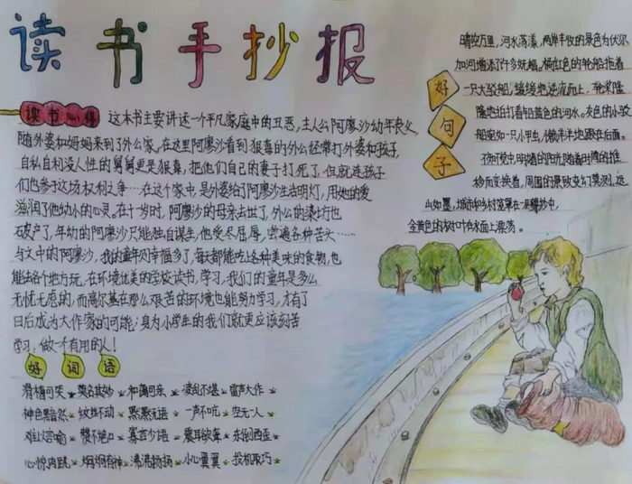 童年手抄报简单又漂亮
