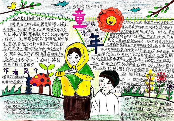 童年手抄报简单又漂亮