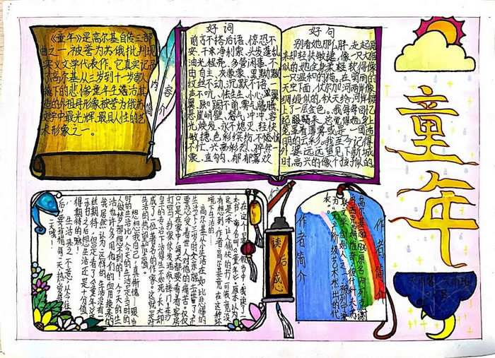 童年手抄报简单又漂亮