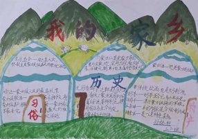 我爱我的家乡手抄报图片（精选5张）