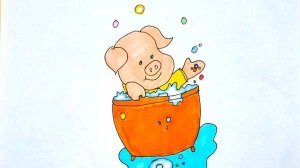 儿童睡前故事：洗澡真舒服