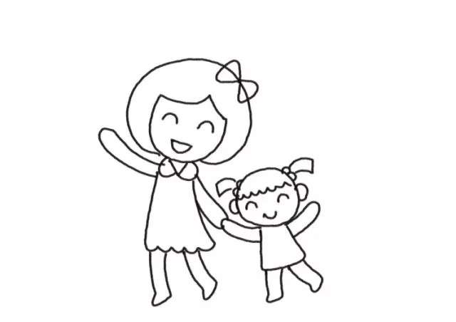 母亲节贺卡怎么画简单漂亮