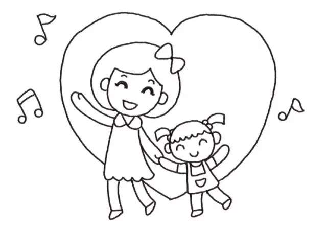 母亲节贺卡怎么画简单漂亮