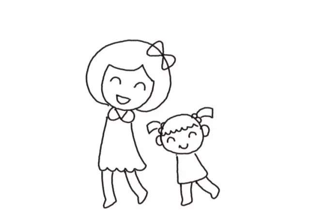 母亲节贺卡怎么画简单漂亮