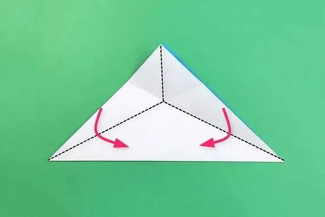 儿童简单折纸教程：怎么折纸海豚(步骤图解)