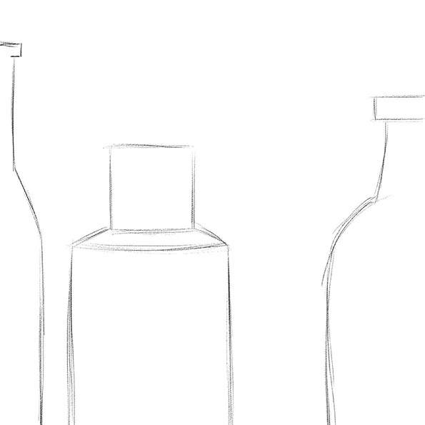 少儿美术课程：认识点、线、面《带图案的花瓶》