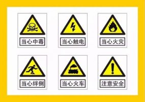 幼儿园大班安全教案：安全标志总动员